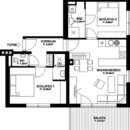 Eden Grossbichl Apartamento